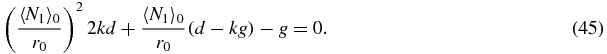 Equation (45)