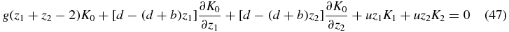 Equation (47)