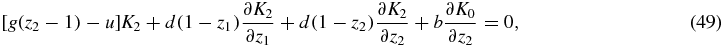 Equation (49)