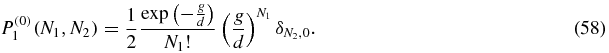 Equation (58)