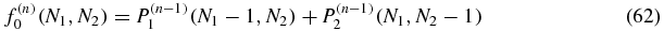 Equation (62)
