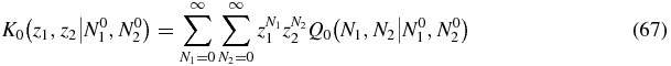 Equation (67)