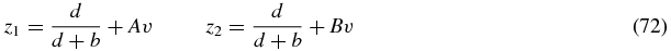 Equation (72)