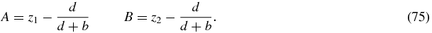 Equation (75)