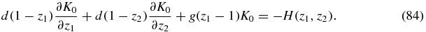 Equation (84)