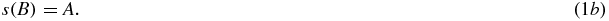 Equation (1b)