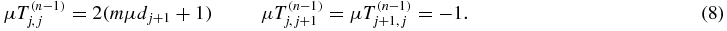 Equation (8)