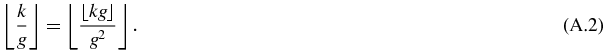 Equation (A.2)