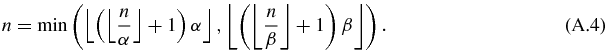 Equation (A.4)