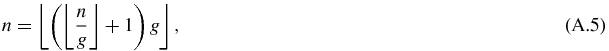 Equation (A.5)