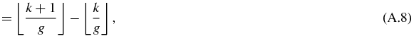 Equation (A.8)
