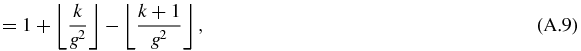 Equation (A.9)