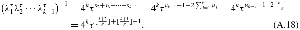 Equation (A.18)