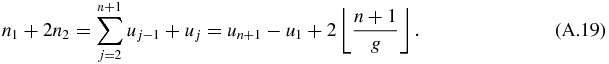 Equation (A.19)
