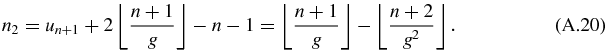 Equation (A.20)