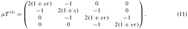 Equation (11)