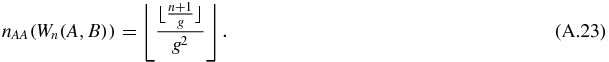 Equation (A.23)
