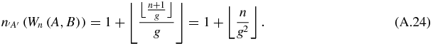 Equation (A.24)