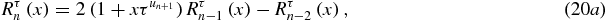 Equation (20a)