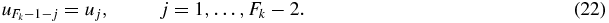 Equation (22)