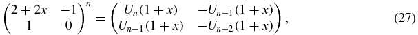 Equation (27)
