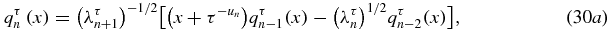 Equation (30a)