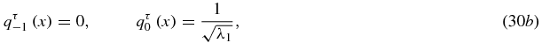 Equation (30b)
