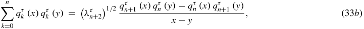 Equation (33b)
