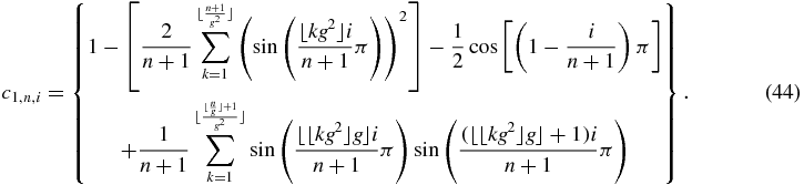 Equation (44)