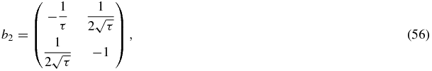 Equation (56)