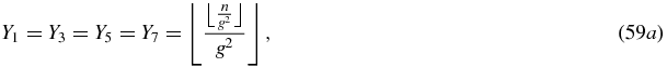 Equation (59a)