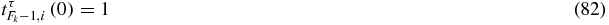 Equation (82)