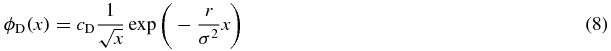 Equation (8)