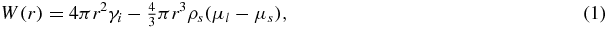 Equation (1)