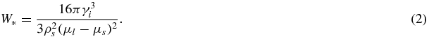 Equation (2)