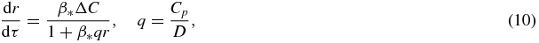 Equation (10)