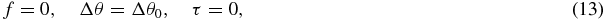 Equation (13)