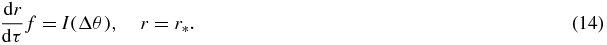 Equation (14)