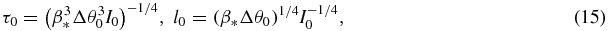 Equation (15)
