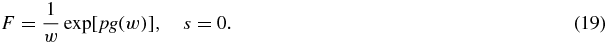 Equation (19)