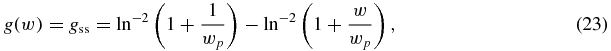 Equation (23)