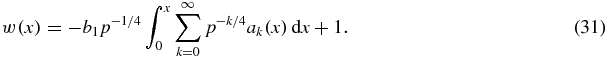 Equation (31)