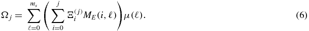 Equation (6)
