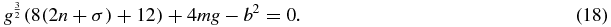 Equation (18)