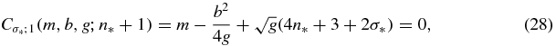 Equation (28)