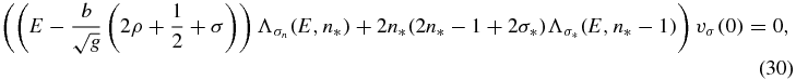 Equation (30)