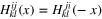 $H_{kl}^{ij}(x)=H_{kl}^{ji}(-x)$