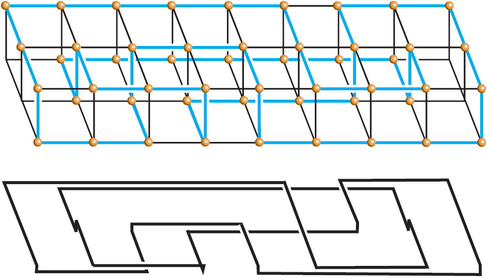 Bounds for minimum step number of knots confined to tubes in
