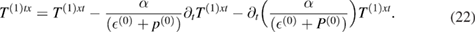 Equation (22)