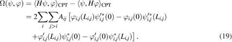 Equation (19)